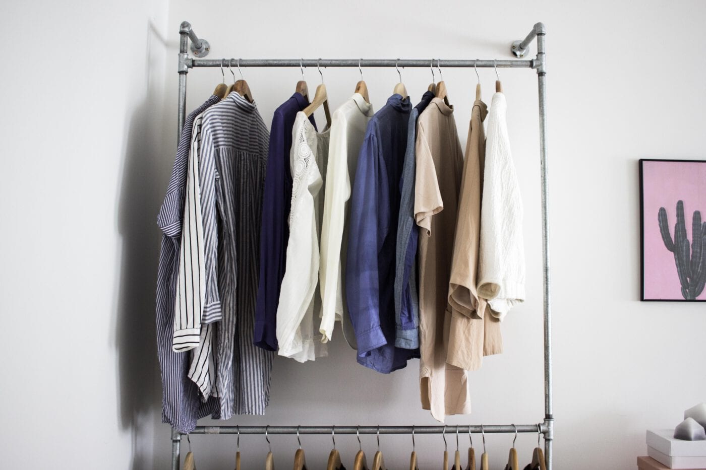 DIY: Kleiderschrank aus Rohren