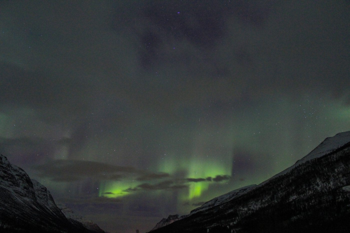 Nordlichter in Tromsø