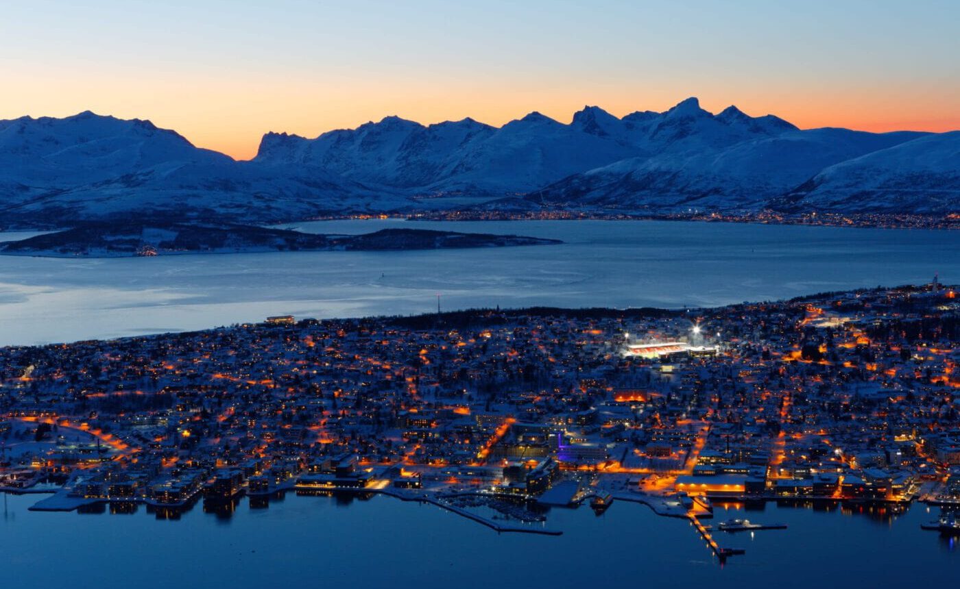 Nord-Norwegen feiert das Tageslicht