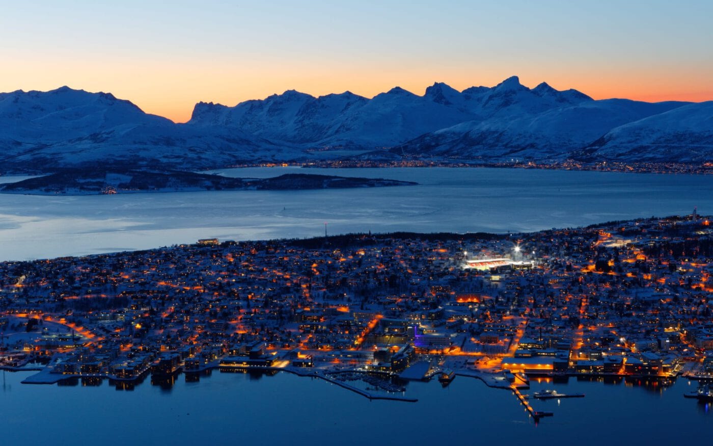 Nord-Norwegen feiert das Tageslicht